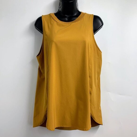 Athleta Women's Zypher Crew Neck Stretch‎ Taper Athletic Tank Top Size S - Picture 1 of 14